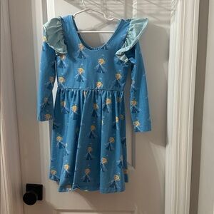 Disney Monica + Andy Dress with Elsa Frozen Print